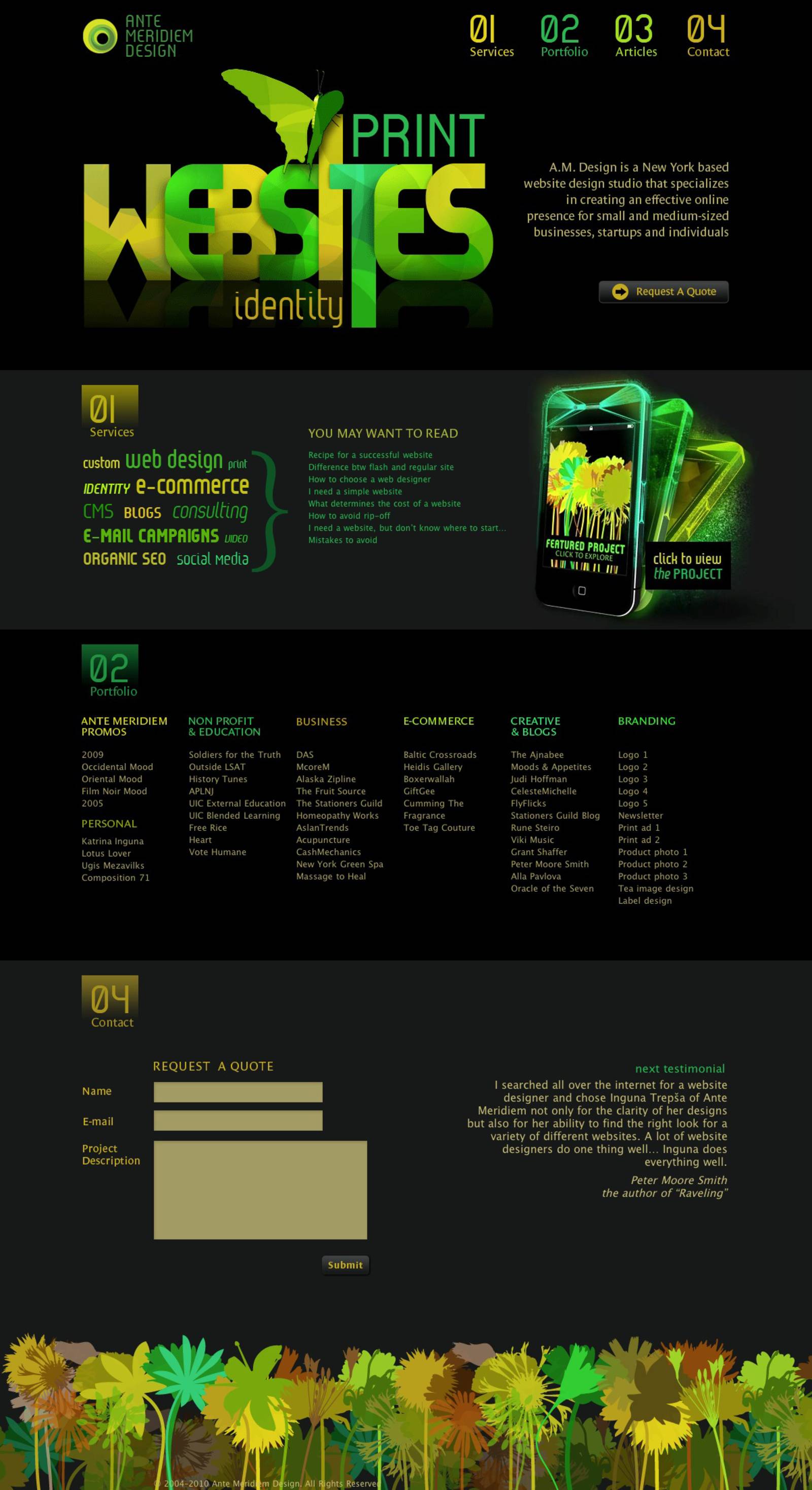 Ante Meridiem Design